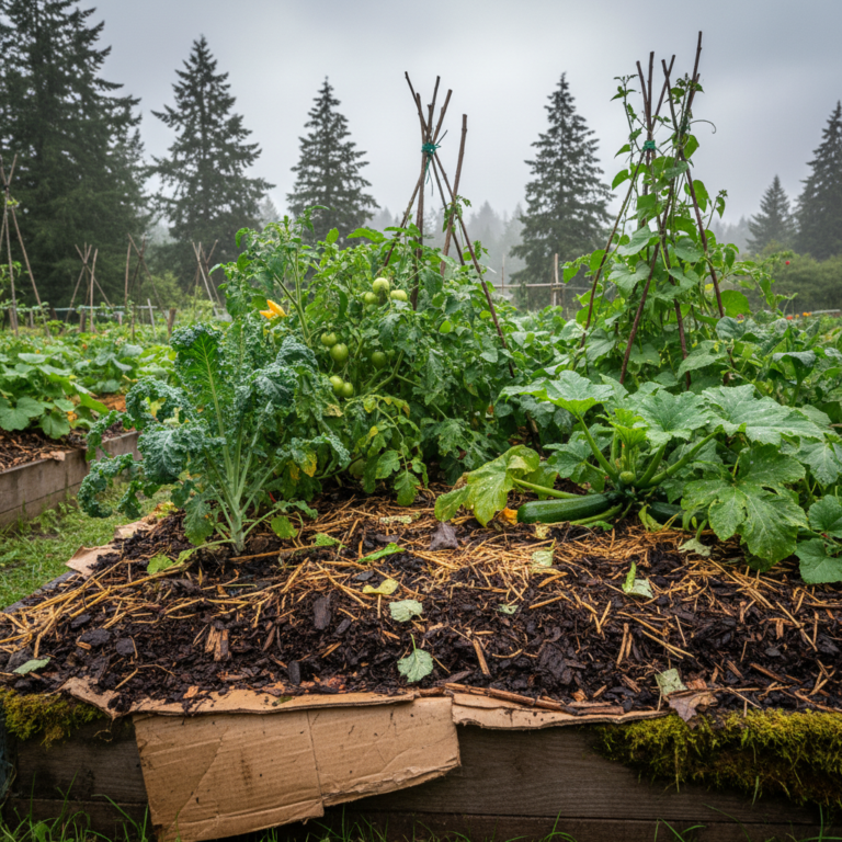 pnw no dig garden